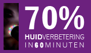 70% huidverbetering in 60 minuten